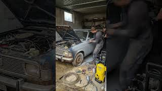 An old car restoration. #timelapse #restoration #repairing #automobile