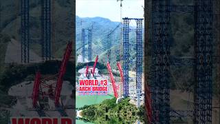 𝟮𝟭𝟲-𝗧𝗢𝗡 𝗔𝗥𝗖𝗛 HOIST IN REAL TIME ⚙️ | Lewang Hongshui River Bridge
