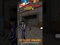 OFFLINE PRANK ON OPPONENT | FREE FIRE | LONE WOLF | #shorts #gaming #freefire #snipers #headshot