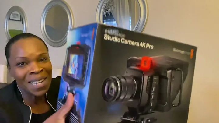 UNBOX THE BLACKMAGIC STUDIO CAMERA 4K PRO WITH ME!