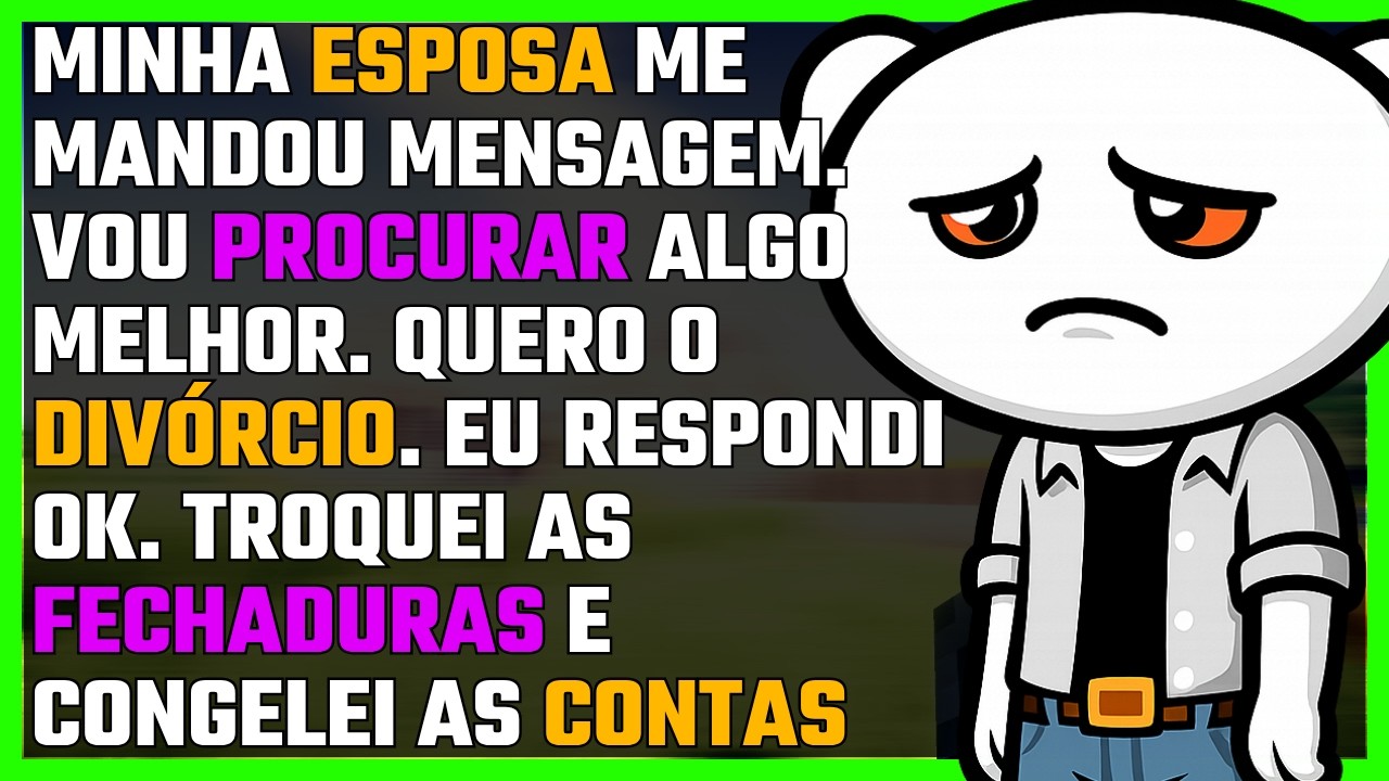 Oito palavras destruíram o meu casamento: “Vou procurar algo melhor. Quero o divórcio.” Respondi: “Ok.” Ela esperava drama, mas eu já desconfiava. Encontrei no telemóvel dela mensagens com a amiga...