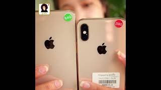 iPhone Xs Max Vs iPhone Xs ស្រលាញ់មួយណា? មើលតម្លៃលេងសិនទៅចឹង