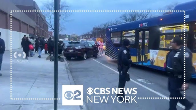 Nypd Driver In Custody After Crash Involving Mta Bus In Brooklyn