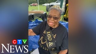Woman turns 100, celebrates with 173 descendants