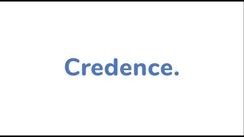 Credence | Arweave Open Web Fellowship 