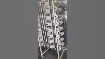 quy trình hoạt động máy dệt vải SAMES