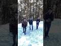 Snow Showdown: Frosty Battle of the Winter Warriors! #snow #fight #shorts #viral #trending