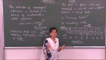 MATHS XI-15-1 Statistics intro.   Pradeep Kshetrapal channel