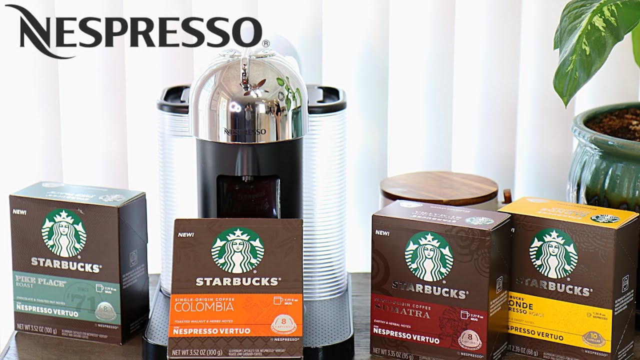 Starbucks Capsulas Nespresso Para Máquina Vertuo + Sabores