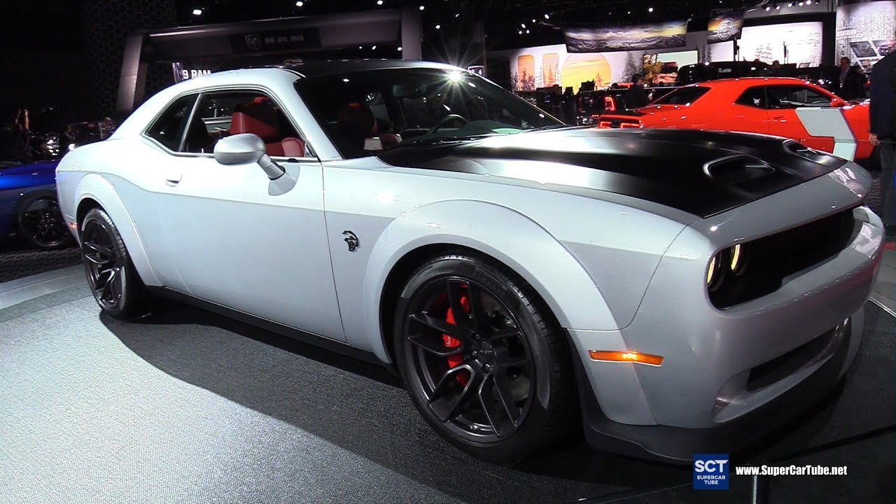 2019 Dodge Challenger Srt Hellcat Exterior And Interior Walkaround 2019 Detroit Auto Show