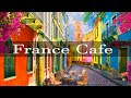 France Coffee Shop Ambience ♫ Cheerful Morning with Bossa in Colmar village, Little Venice, France