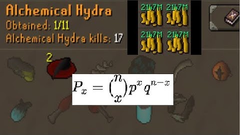 OSRS Drop Rate Math - Explained