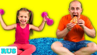 Это невозможно! Как похудеть в таких условиях?.. | Веселые истории для детей