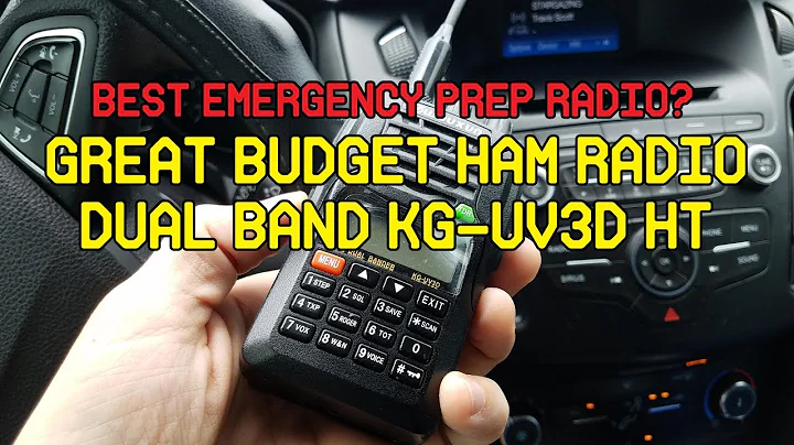 Wouxun KG-UV3D - a good emergency prep & camping radio (cheap accessories too)
