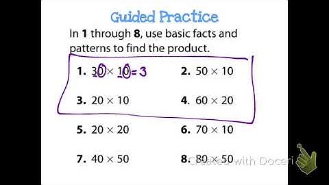 7.2 & 7.3 Multiplying and Estimating 2 Digit Numbers