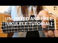 Unlimited and Free - Daniel Padilla (Ukulele Tutorial)