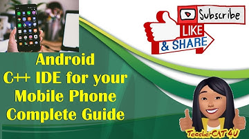 Cxxdroid C++ android IDE for MOBILE PHONE Complete Guide