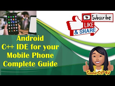 Cxxdroid C++ android IDE for MOBILE PHONE Complete Guide