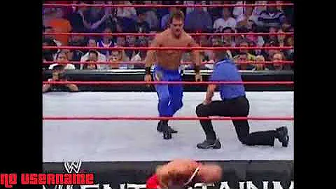 Kurt Angle vs. Chris Benoit WWE Unforgiven 2002 Highlights
