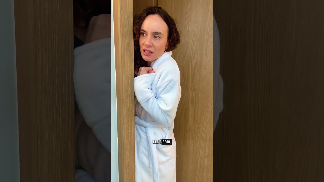 QUANDO O INVERNO CHEGA… Olha o piso aquecido! 