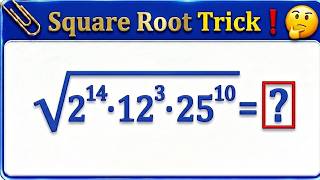 A Beautiful Square Root Challenge! | Step-by-Step