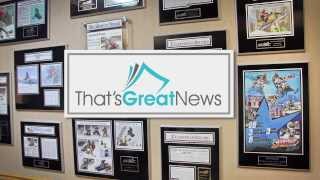 Corporate Video Production & Wall or Newspaper Plaque Production