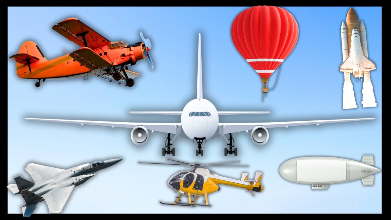 Learn Air Transport for Kids in English - YouTube
