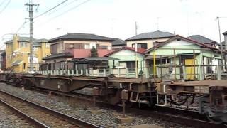 宇都宮線 白岡〜蓮田間 EF641050牽引　8592レ