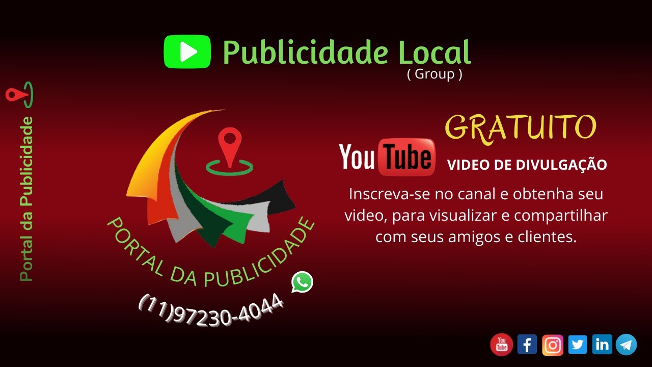 PUBLICIDADE LOCAL   video de divulgação