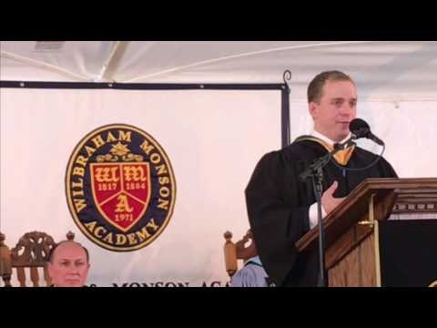 Alexander Debelov - Wilbraham and Monson Academy - Commencement Address