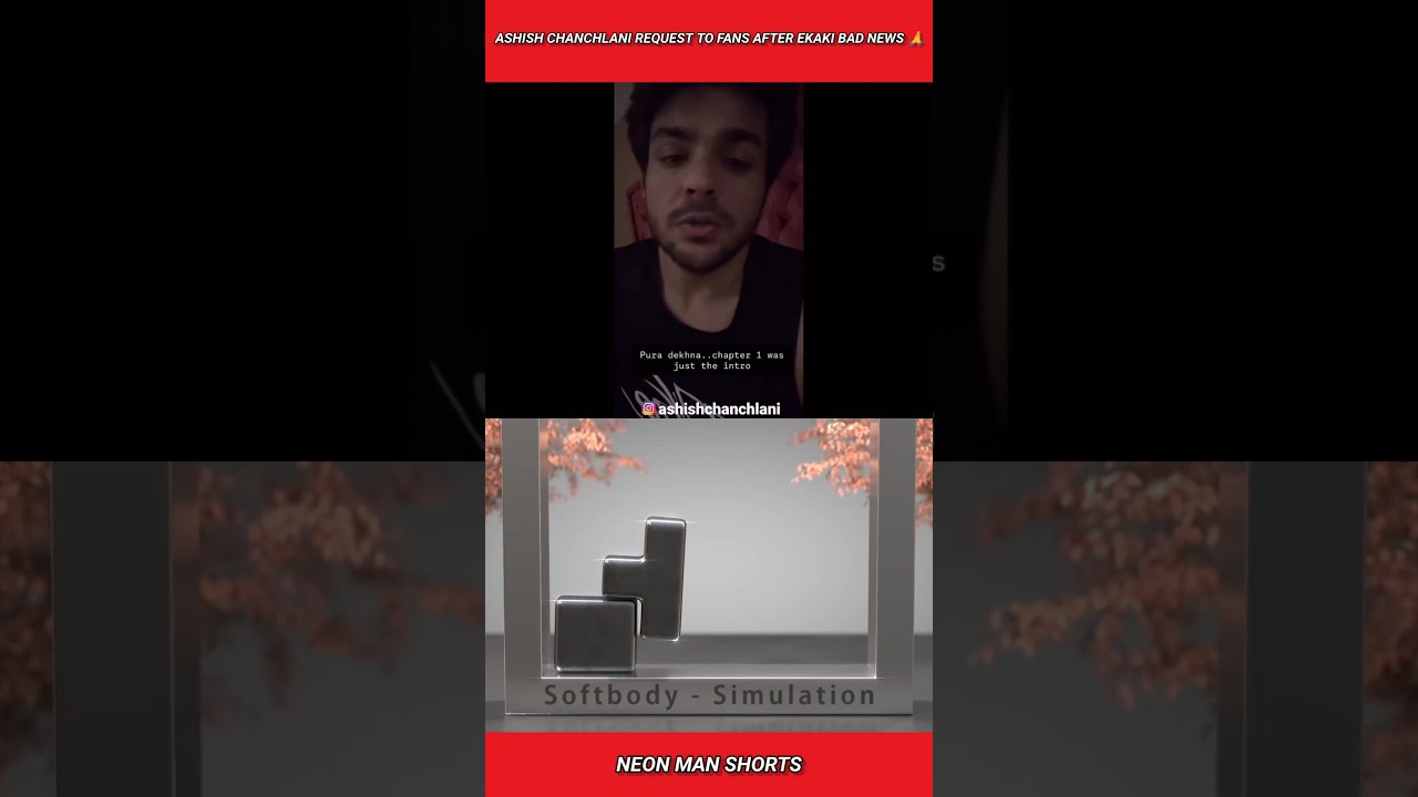 Ashish Chanchlani Request to Fans after Ekaki Bad News 🙏 