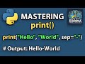 Print Function in Python: Say Hello to Your First Python Code! 🖨️