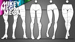 HOW TO DRAW LEGS