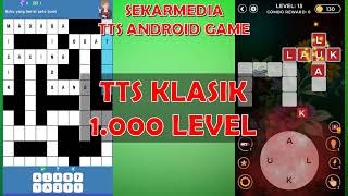 Kuis TTS Teka Teki Klasik dan Susun Kata 10000 Level Game Android screenshot 3