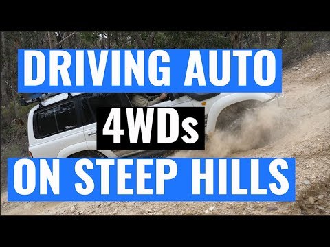 Driving Auto 4WDs on STEEP HILLS!