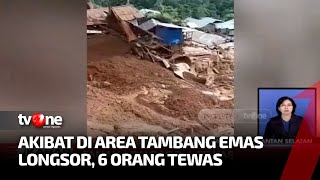 Tanah Longsor Terjang Pemukiman Warga di Kotabaru, Enam Orang Tewas | Kabar Pagi tvOne