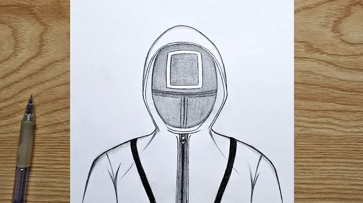 How to draw Squid Game 2 Guard | Squid game Guard step by step | easy tutorial