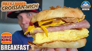 Burger King® Fully Loaded Croissan'wich Review! 🥓🐖🥐 | NEW To ME! | theendorsement