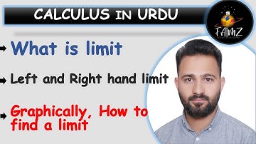 Lecture 5 part B | Graphically, How to find a limit of a function at a Point | Calculus in Urdu