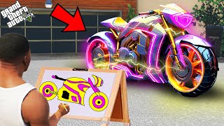 Franklin Using Magical Painting To Find The Most Fastest Super Bike In Gta V