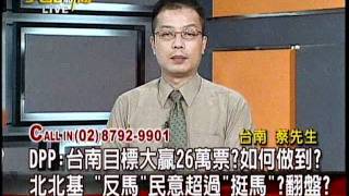 20111010大話新聞part6(台南蔡先生call in)