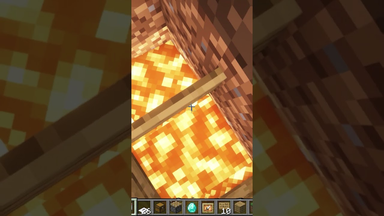 Minecraft : Lava Chest Trap 🥵 | 