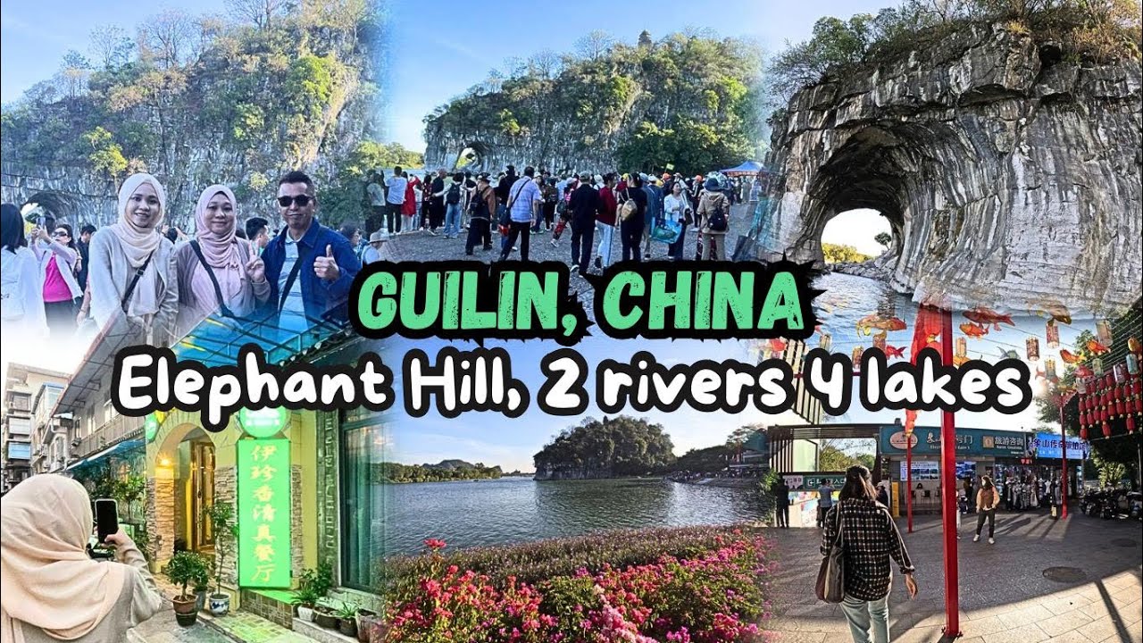 Guilin Adventure: Elephant Hill, Bamboo Boat Ride, Magical 2 Rivers 4 Lakes!
