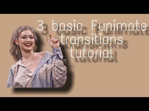 3 basic transition tutorial || Funimate - YouTube