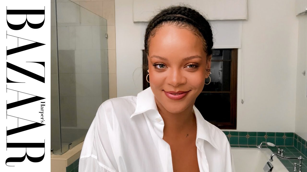 【スキンケアはシンプルに！】リアーナが就寝前のスキンケア・ルーティンを大公開｜【GO TO BED WITH ME】| ハーパーズ バザー（Harper's BAZAAR）公式