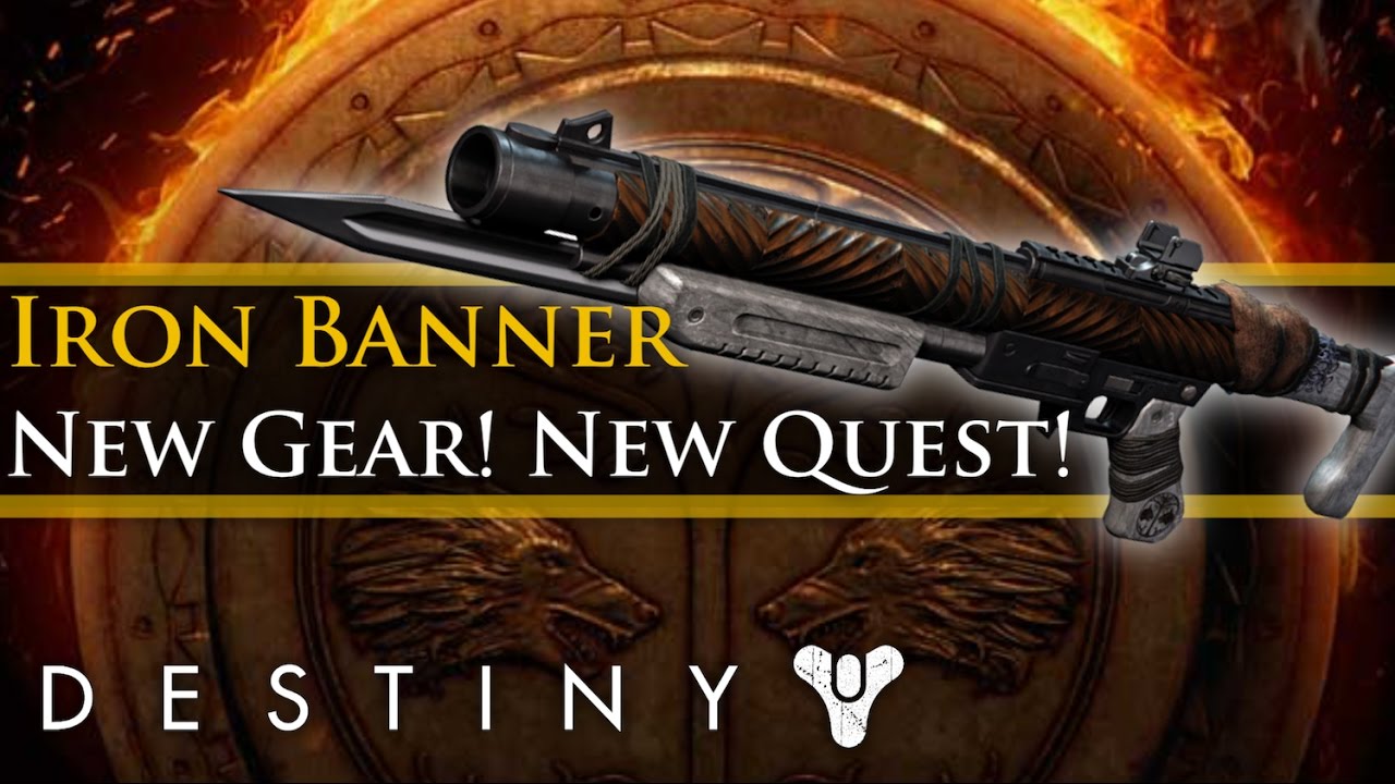 Destiny - Efrideet's Iron Banner Inventory! New Iron Engrams! New Weapons and Armor!