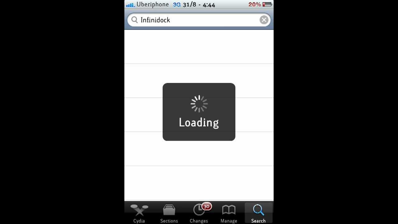 Uberiphone - Infinidock - jailbroken iPhone tweak tutorial