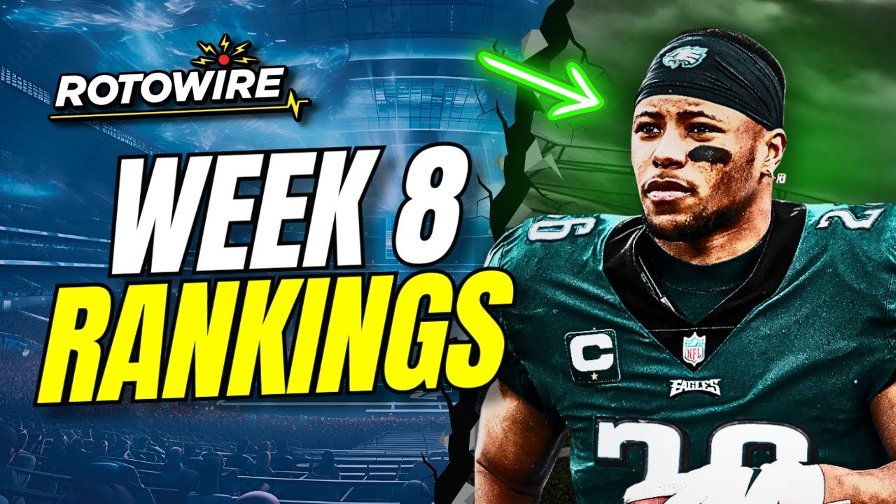 Week 8 Rankings Starts Sits NFL Injuries 2024 Fantasy Football week-8-rankings-starts-sits-nfl-injuries-2024-fantasy-football