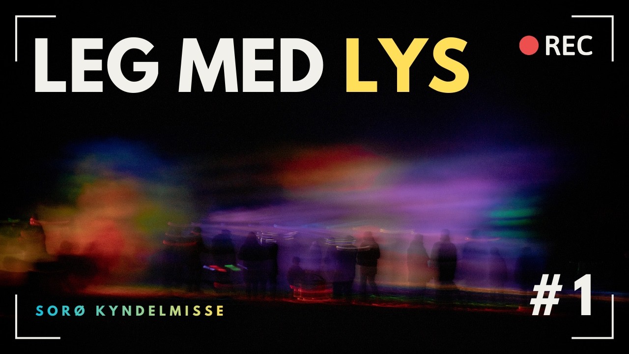 At lege med lys