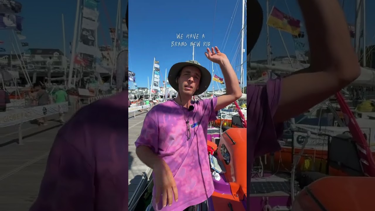 ⁣We caught up with Swiss adventurer Etienne Messikommer before the Golden Globe Race #yachtracing